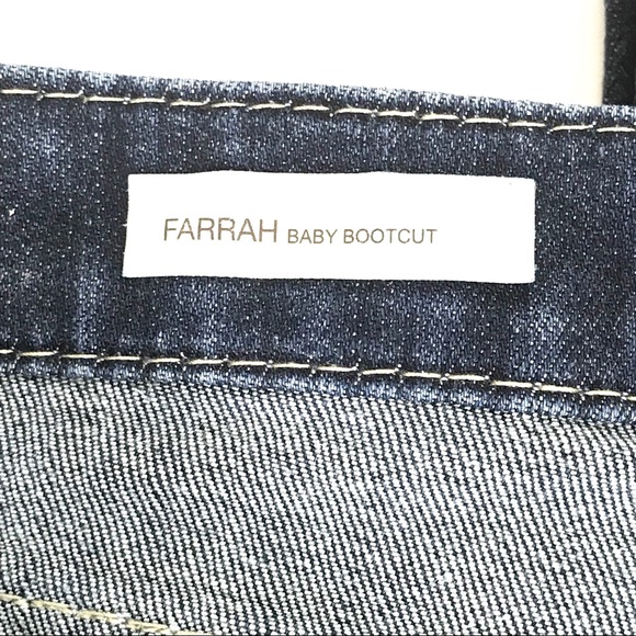 Kut From The Kloth Farrah Baby Bootcut Jeans Sz 14 - Picture 8 of 8